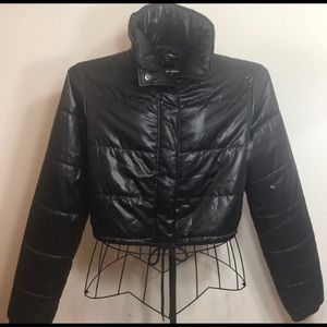 Fashion Nova Cropped Puffer Jacket
